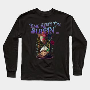 Time Slippin Hourglass Long Sleeve T-Shirt